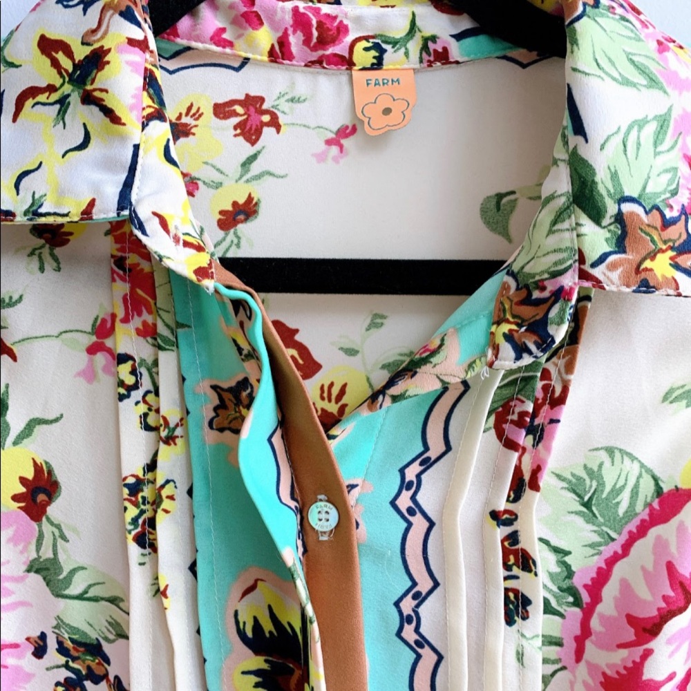 Farm Rio floral mini dress - Picture 3 of 3